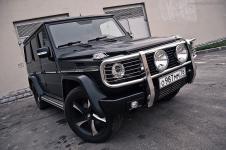 MERCEDES-BENZ G-class внешний тюнинг A.R.T. хромированный кенгурятик