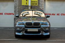 BMW X5 E70 с аэродинамическим обвесом AC-Schnitzer передний бампер