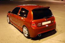 тюнинг Renault Clio Sport вид сзади сверху