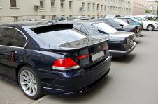 внешний тюнинг BMW 7 series от Hamann спойлер на крышу