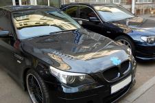 BMW 550i с дисками Hamann Anniversary-I и карбоновым капотом Vorsteiner