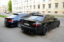 BMW 550i диски Hamann Anniversary-I вид сзади