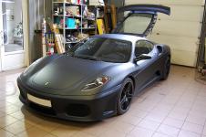 Ferrari F430 TuNero Novitec Rosso матовый техобслуживание