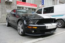 Ford Mustang Shelby GT500 с тюнингом и деталями Steeda, Dynotech, RAM вид спереди сбоку