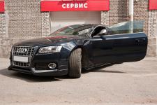 Audi S5 тюнинг Rieger и Caractère дверь