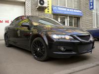 Mazda 6 MPS перекраска дисков в черный цвет